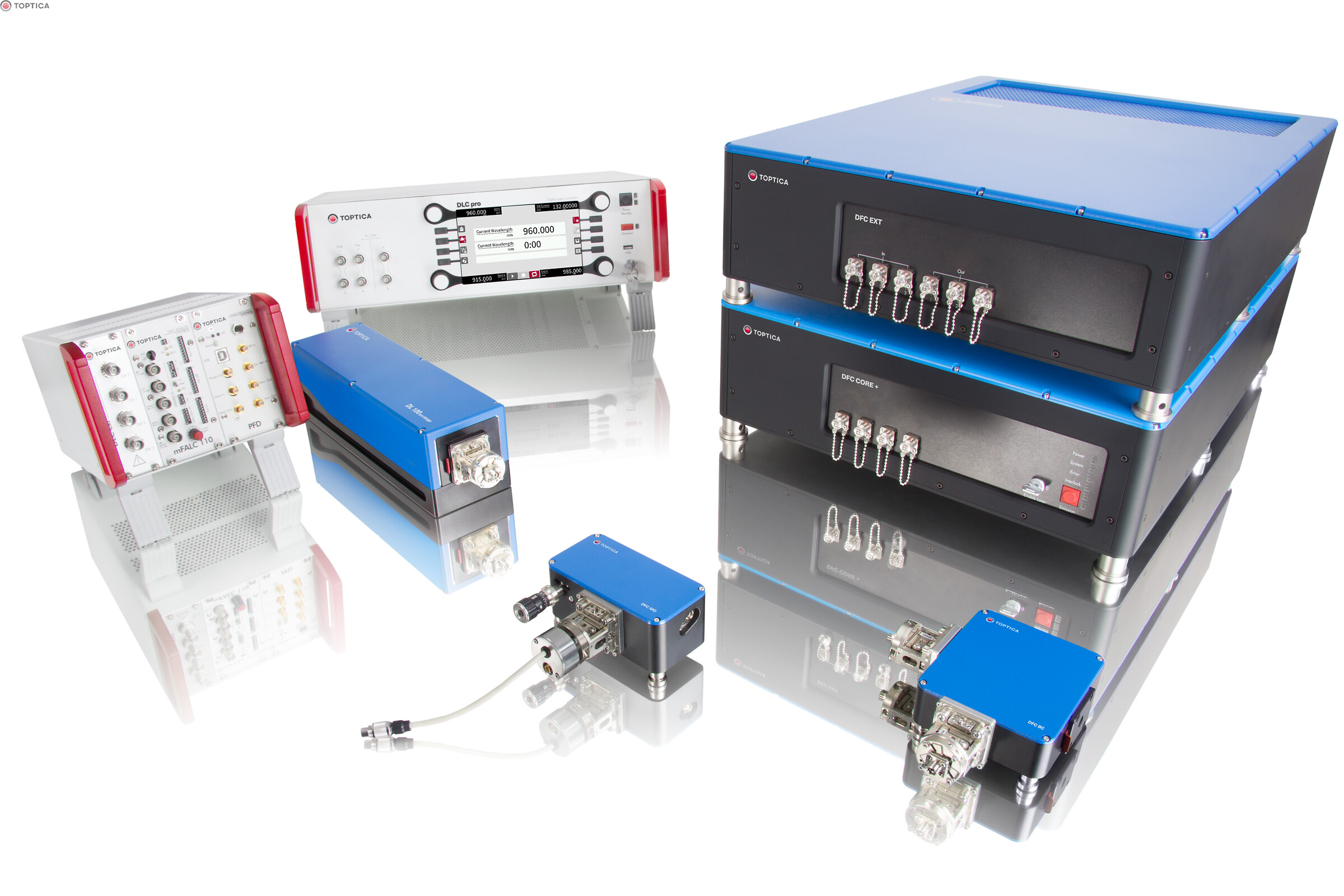 TOPTICA's DFC CORE + was designed to combine highest stability with reliability at the push of a button. 