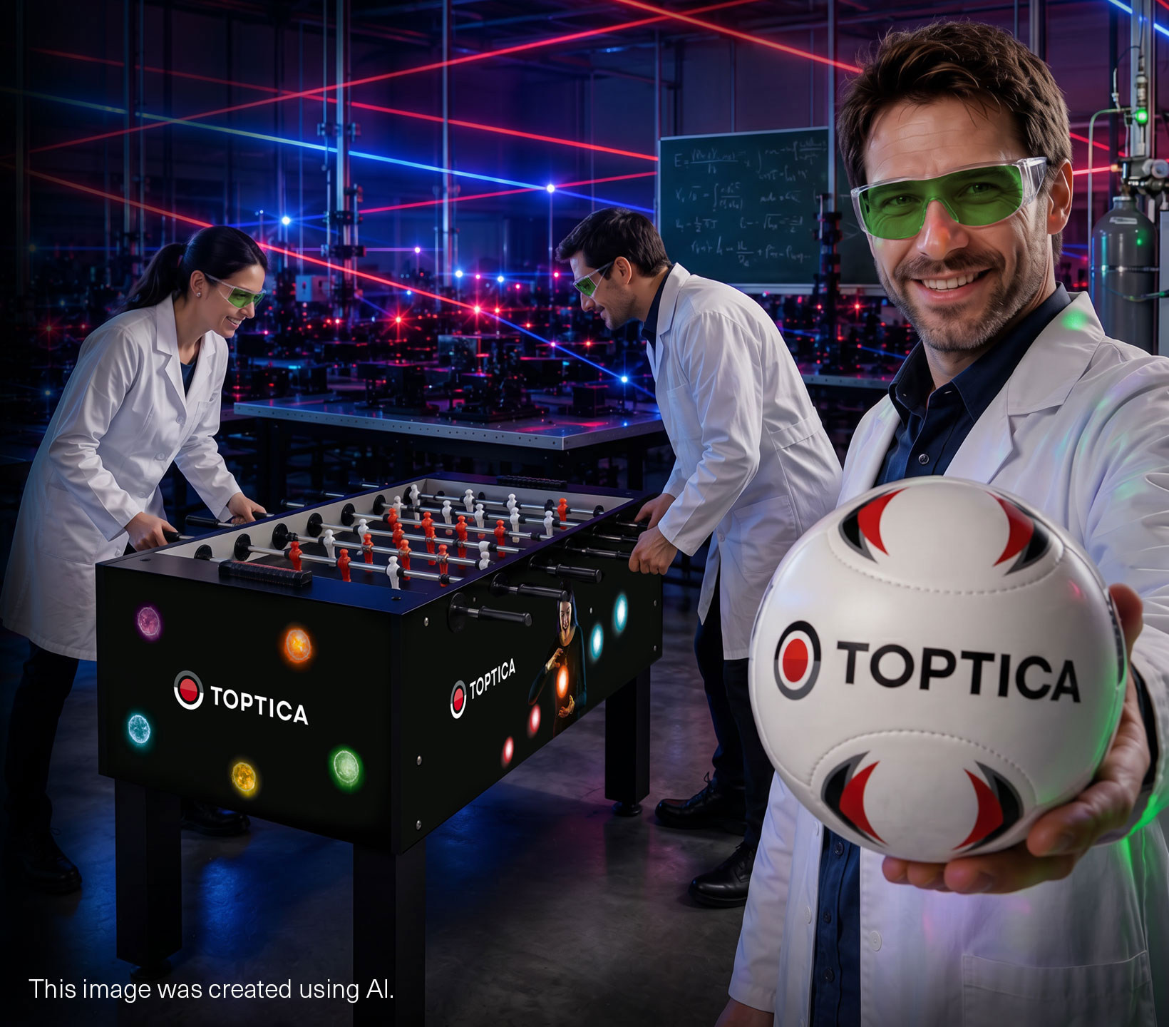 Explore & Win: TOPTICA Football Search
