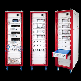 Rack integrated lasers